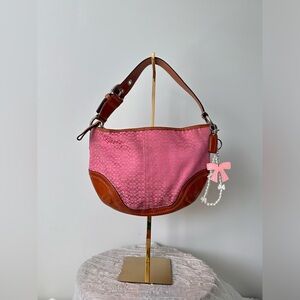 Pink Signature Y2K Coach Bag🍒